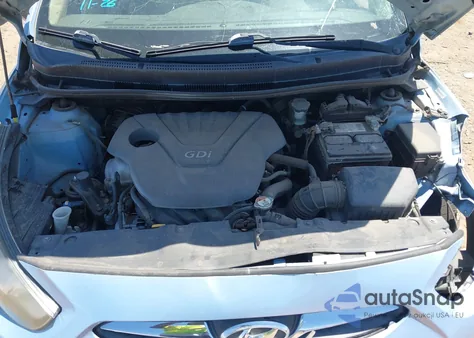 2013 Hyundai Accent Gls from USA, damaged, VIN KMHCT4AE9DU329845